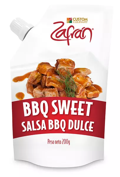 Salsa Bbq Sweet Zafran 200 G