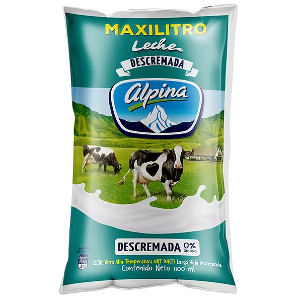 Leche Descremada Maxilitro Alpina X 1100 Ml