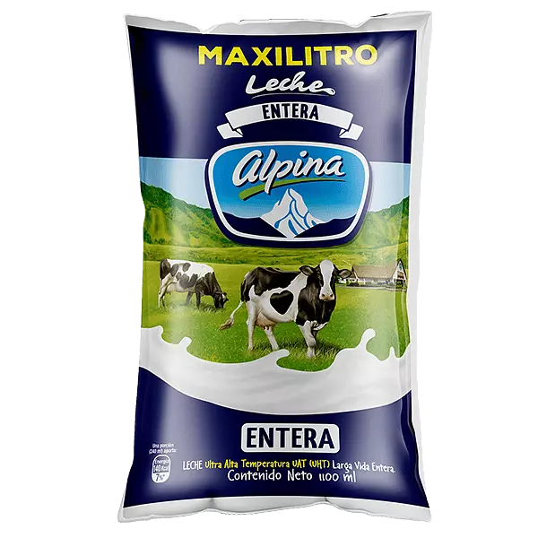 Leche Entera Alpina (Maxiltro) 1100 Ml