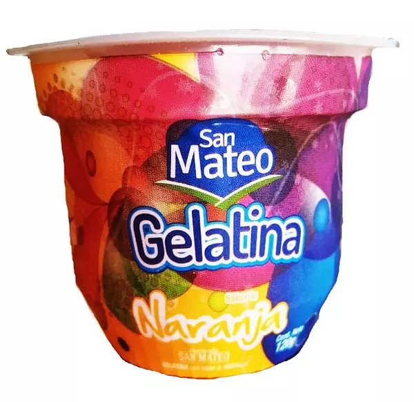 Gelatina 120 Gr Naranja San Mateo