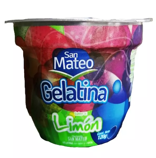 Gelatina 120 Gr Limón San Mateo