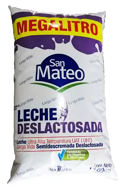 Leche Deslactosada 1100 Ml San Mateo