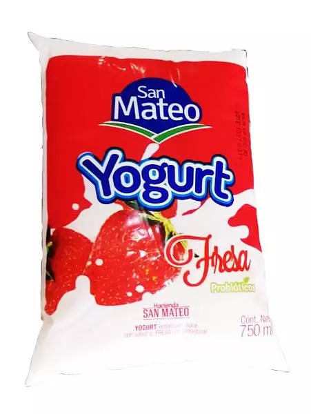 Yogurt 750 Ml Fresa San Mateo