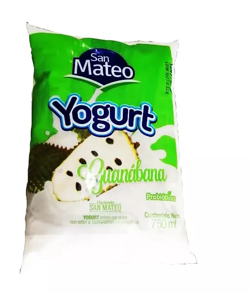 Yogurt 750 Ml Guanábana San Mateo