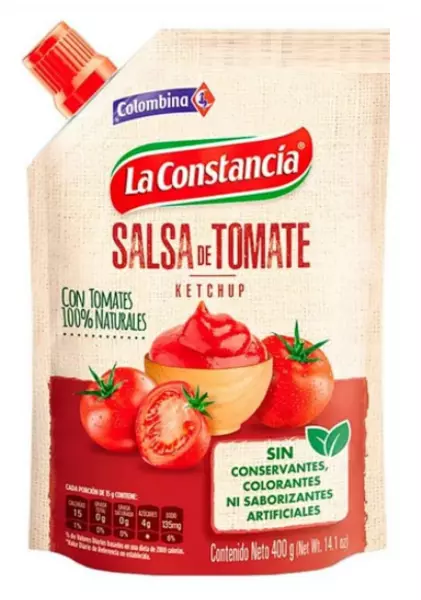 Salsa De Tomate Constancia X 400 Gr