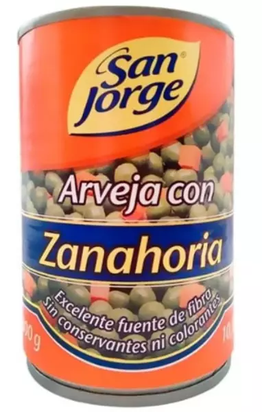 Arveja Zanahoria San Jorge 300 Gr