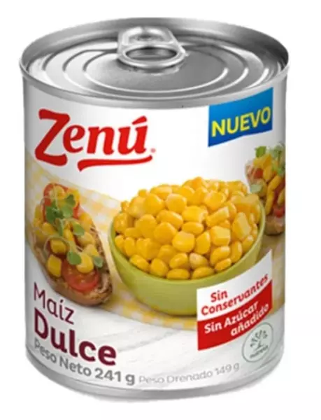 Maíz Tierno Zenu 241 Gr