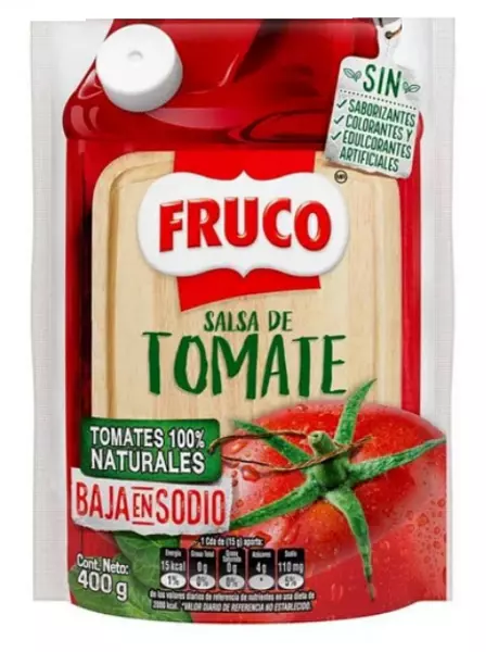 Salsa De Tomate Fruco X 400 Gr