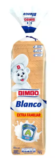 Pan Bimbo Tajado 730 G